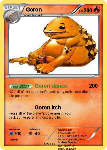 Pokemon Goron