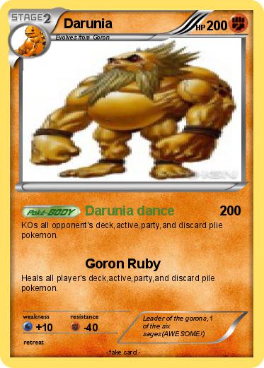Pokemon Darunia