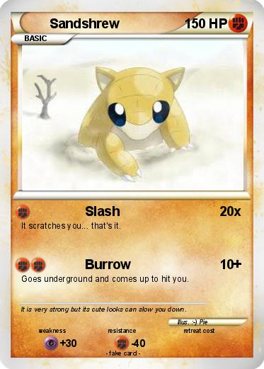 Pokemon Sandshrew