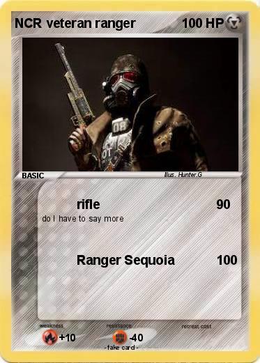 Pokemon NCR veteran ranger