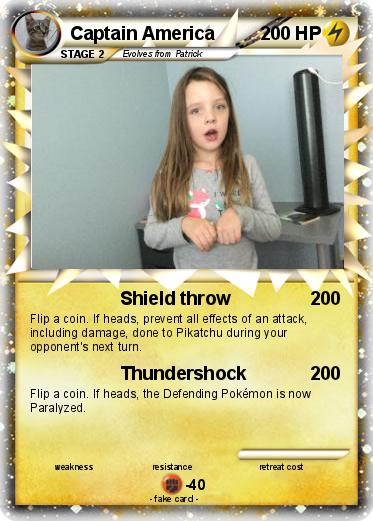 Pokemon Captain America