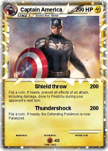 Pokemon Captain America