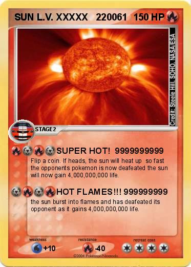 Pokemon SUN L.V. XXXXX   220061