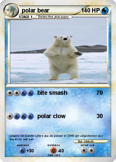 Pokemon polar bear