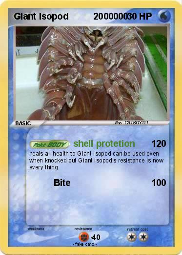 Pokemon Giant Isopod          2000000