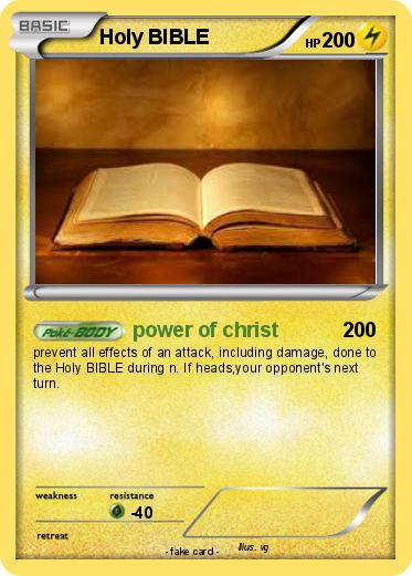 Pokemon Holy BIBLE