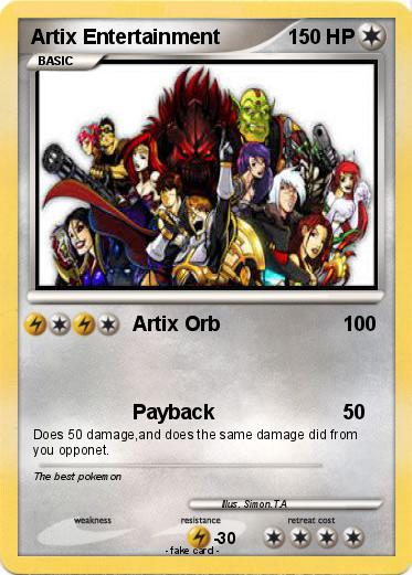 Pokemon Artix Entertainment