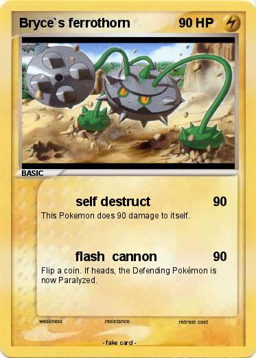 Pokemon Bryce`s ferrothorn
