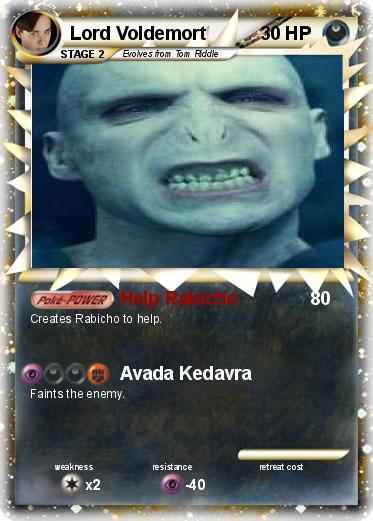 Pokemon Lord Voldemort