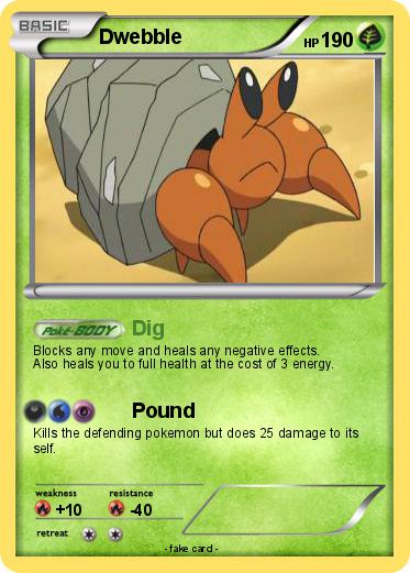 Pokemon Dwebble
