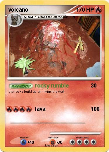 Pokemon volcano