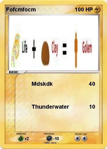 Pokemon Fofcmfocm
