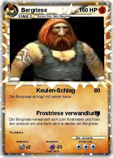 Pokemon Bergriese