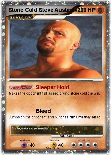 Pokemon Stone Cold Steve Austin