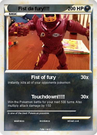 Pokemon Fist da fury!!!!