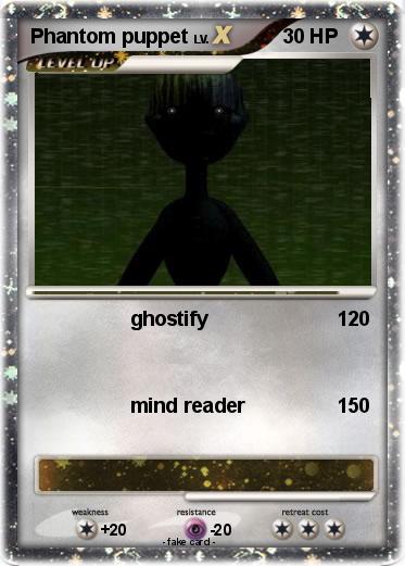 Pokemon Phantom puppet
