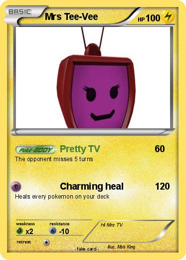 Pokemon Mrs Tee-Vee