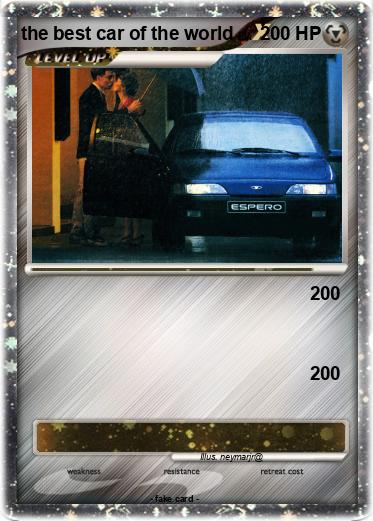 Pokemon the best car of the world