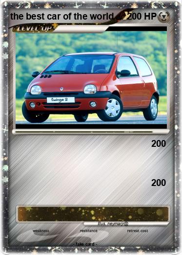 Pokemon the best car of the world