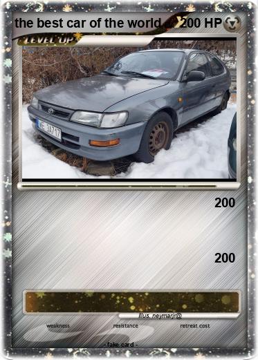 Pokemon the best car of the world