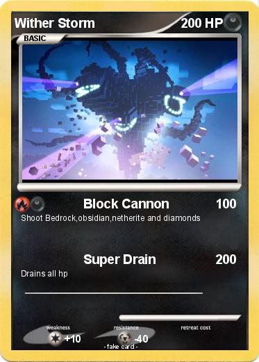 Pokemon Wither Storm