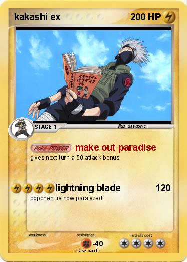 Pokemon kakashi ex