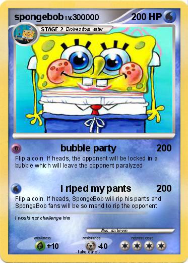 Pokemon spongebob