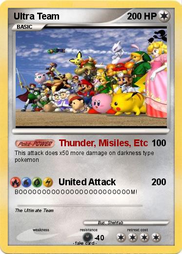 Pokemon Ultra Team