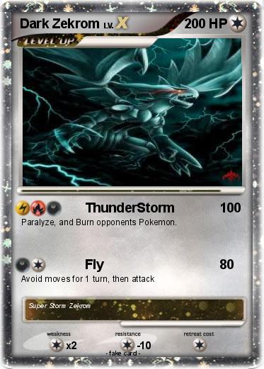 Pokemon Dark Zekrom