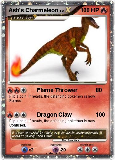 Pokemon Ash's Charmeleon