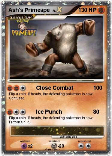 Pokemon Ash's Primeape