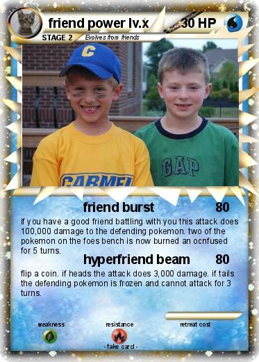 Pokemon friend power lv.x
