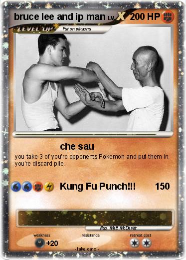 Pokemon bruce lee and ip man
