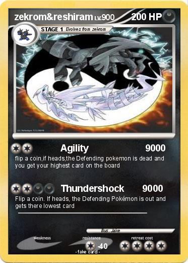 Pokemon zekrom&reshiram