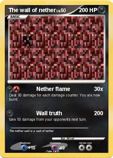 Pokemon The wall of nether