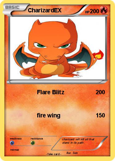 Pokemon CharizardEX