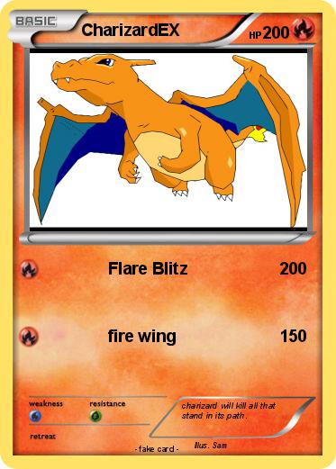Pokemon CharizardEX