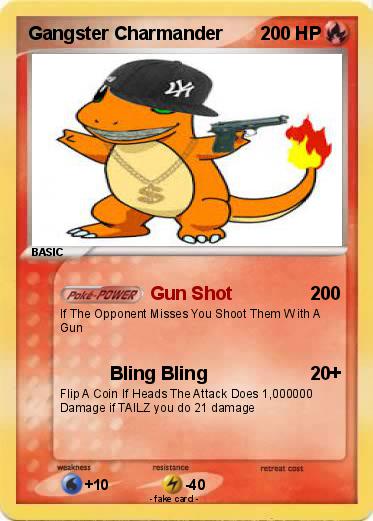 Pokemon Gangster Charmander