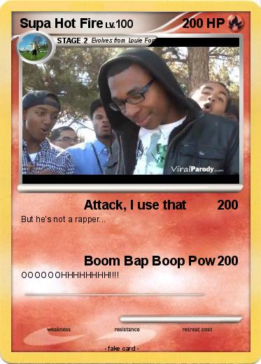 Pokemon Supa Hot Fire