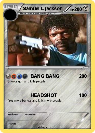 Pokemon Samuel L jackson