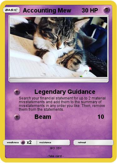 Pokemon Accounting Mew