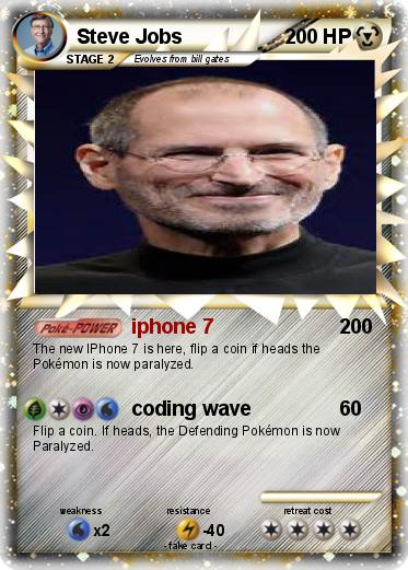 Pokemon Steve Jobs
