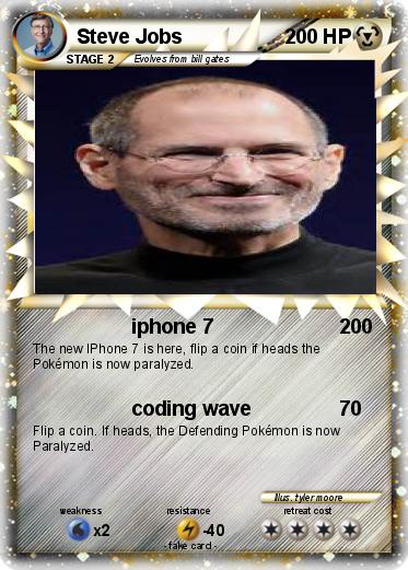 Pokemon Steve Jobs