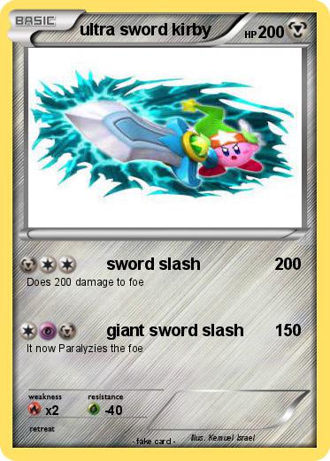 Pokemon ultra sword kirby
