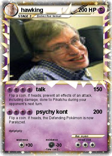 Pokemon hawking