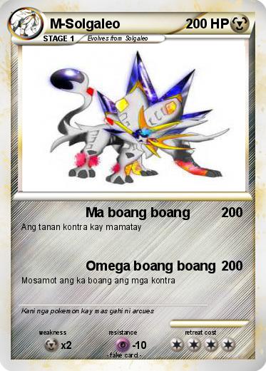 Pokemon M-Solgaleo
