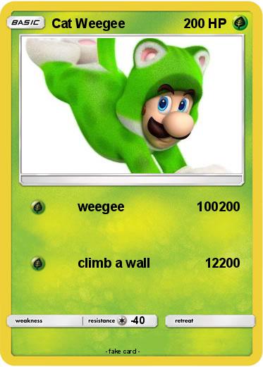 Pokemon Cat Weegee
