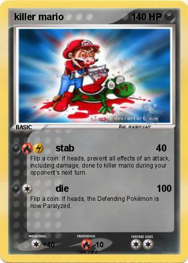 Pokemon killer mario