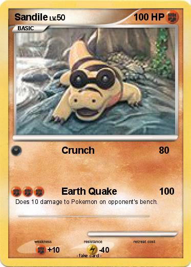 Pokemon Sandile