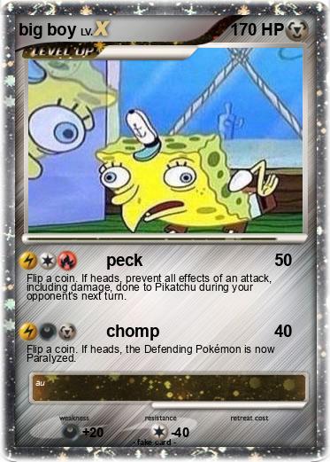 Pokemon big boy